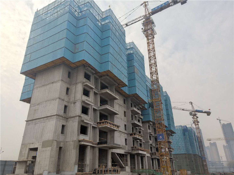 五棵松鋁模優質服務暖人心，蘇中建設致謝送錦旗